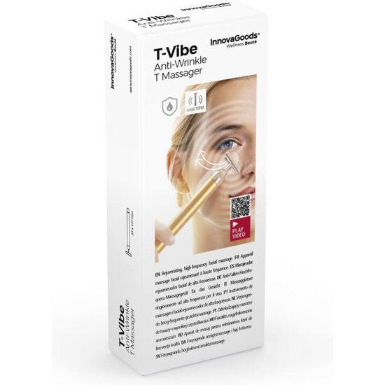 MASAJEADOR REJUVENECEDOR FACIAL DE ALTA FRECUENCIA T-VIBE INNOVAGOODS image 6