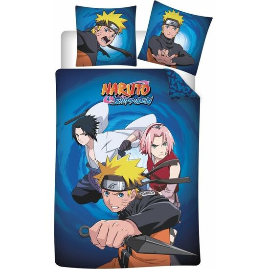 FUNDA NORDICA NARUTO SHIPPUDEN CAMA 90 ALGODON image 0