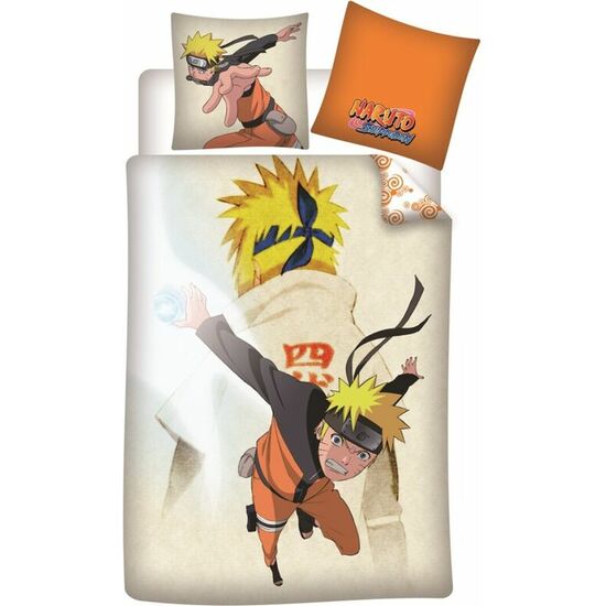 FUNDA NORDICA NARUTO SHIPPUDEN CAMA 90 ALGODON image 0