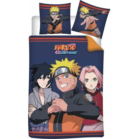 FUNDA NORDICA NARUTO SHIPPUDEN CAMA 90 MICROFIBRA image 0