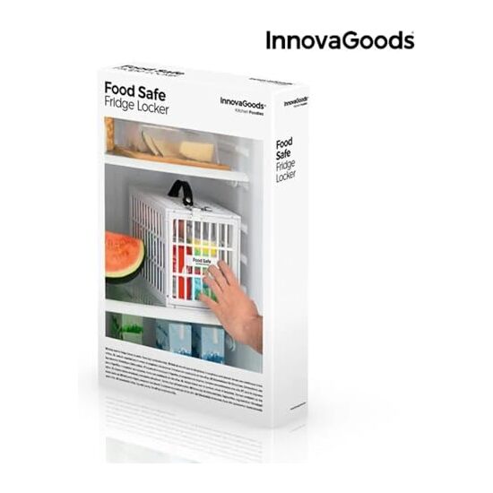 JAULA DE SEGURIDAD PARA NEVERAS FOOD SAFE INNOVAGOODS image 4