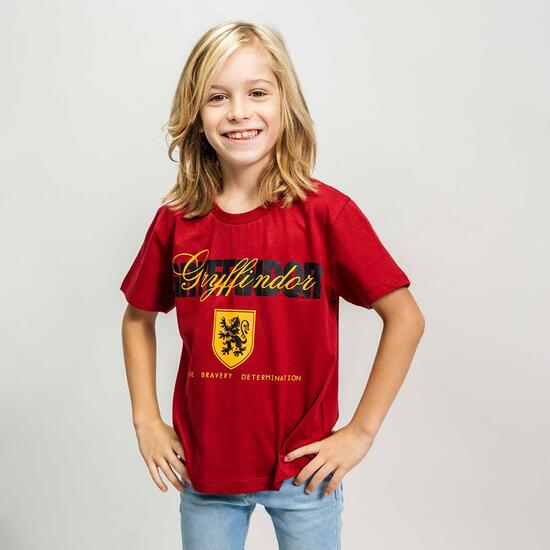 CAMISETA CORTA SINGLE JERSEY HARRY POTTER DARK RED image 3