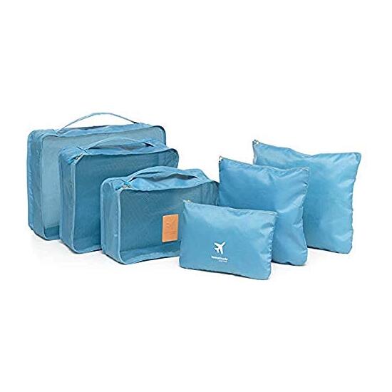SET DE BOLSAS ORGANIZADORAS PARA MALETAS LUGGAN INNOVAGOODS 6 PIEZAS image 0