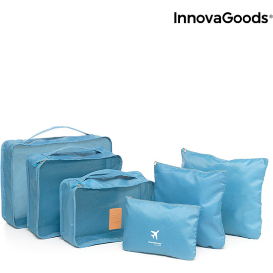 SET DE BOLSAS ORGANIZADORAS PARA MALETAS LUGGAN INNOVAGOODS 6 PIEZAS image 1