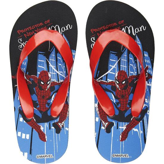 CHANCLAS SPIDERMAN BLUE image 0