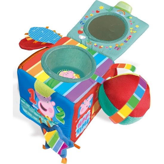 PEPPA PIG CUBO TEXTURAS Y ACTIVIDADES PREESCOLAR image 1