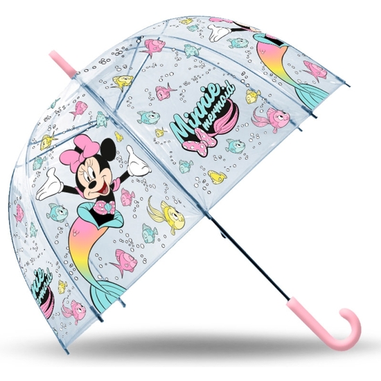 MINNIE PARAGUAS TRANSPARENTE CAMPANA MANUAL 72 CM image 0