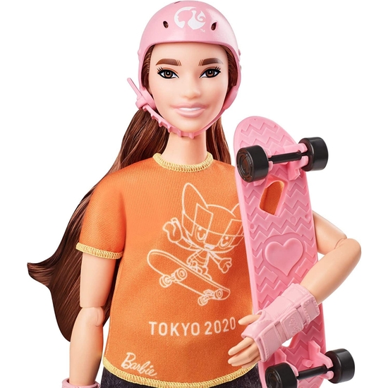 BARBIE MUÑECA OLÍMPICA SKATEBOARDER 29CM image 3