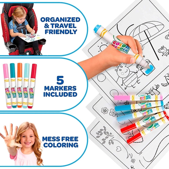 SET CRAYOLA COLOREA SIN MANCHAS PATRULLA CANINA. ROTULADORES Y PAPEL ESPECIAL image 2
