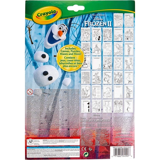 CRAYOLA LIBRO ACTIVIDADES FROZEN CON ROTULADORES image 2