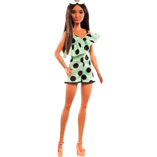 BARBIE MUÑECA FASHIONISTA POLKA 31 CM image 0