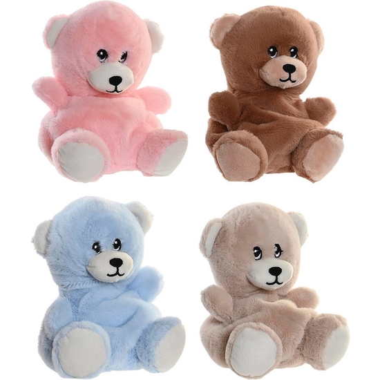 OSO PELUCHE RELLENO DE SEMILLAS 16X12X10 4 COLORES image 2