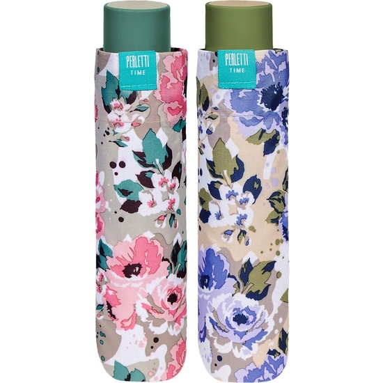 PARAGUAS PLEGABLE PREMIUM FLORAL 2 MODELOS image 2