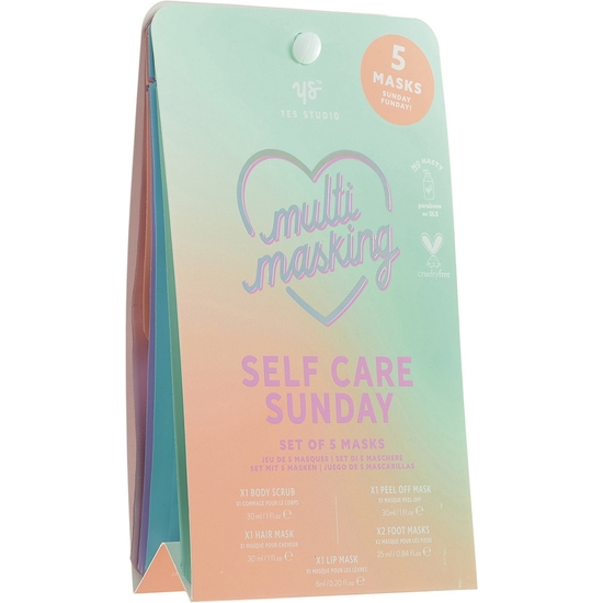 SELF CARE SUNDAY SET DE 5 MASCARILLAS DE BELLEZA image 1
