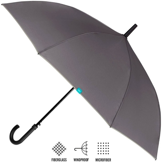 PARAGUAS AUTOMÁTICO GOLF LISO ANTIVIENTO 116 CM 3 COLORES image 0