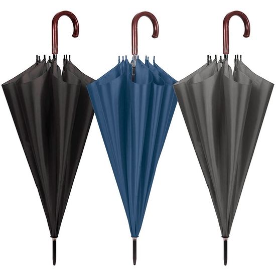 PARAGUAS AUTOMÁTICO GOLF LISO 114 CM 3 COLORES image 1