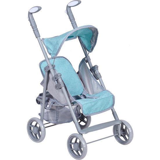 SILLA MUÑECAS RECLINABLE Y CON TOLDO 54X35X66 CM image 0