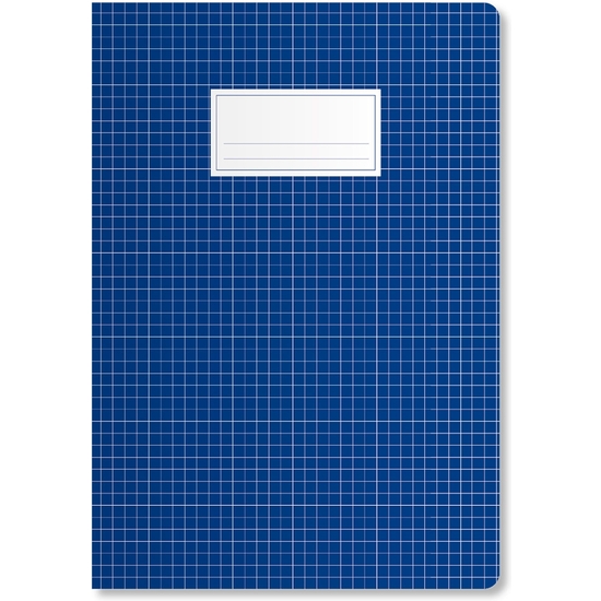 ESCOLOFI PACK 10 CUADERNOS GRAPADOS A4 50H 70 GR RAYADO DOBLE MARGEN - AZUL image 1