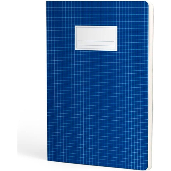 ESCOLOFI PACK 10 CUADERNOS GRAPADOS A4 50H 70 GR RAYADO DOBLE MARGEN - AZUL image 2