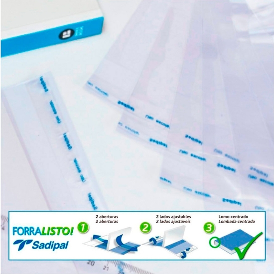 CAJA 50 FORRALISTO - FORRO AJUSTABLE 29X55 CM image 1
