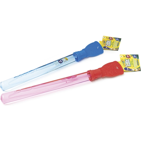 CRAYOLA POMPAS DE JABÓN LOS OLOROSOS MAXI VARITA 37 CM image 0