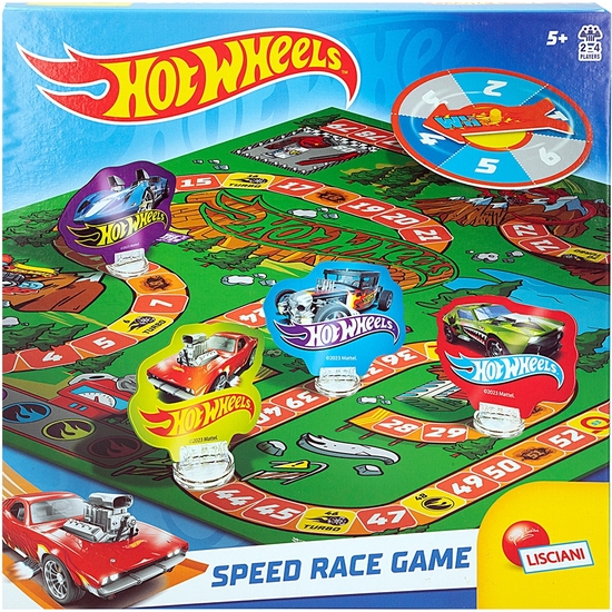 HOT WHEELS JUEGO DE MESA VELOCIDAD + 5 AÑOS image 0