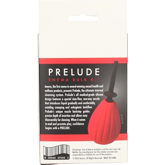 PRELUDE ENEMA BULB KIT - RED image 5