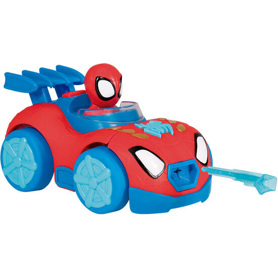 VEHICULO SPIDEY MECH WEB CRAWLER SPIDEY AMAZING FRIENDS MARVEL image 0