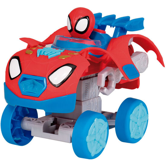 VEHICULO SPIDEY MECH WEB CRAWLER SPIDEY AMAZING FRIENDS MARVEL image 1