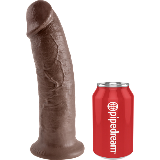 KING COCK 10 INCH BROWN image 2