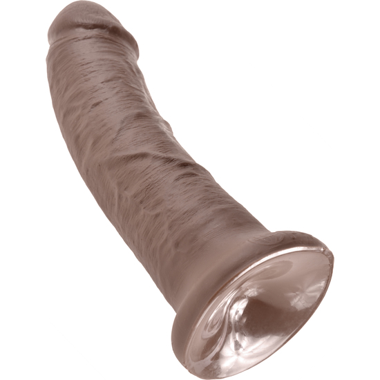 KING COCK 8 INCH BROWN image 4
