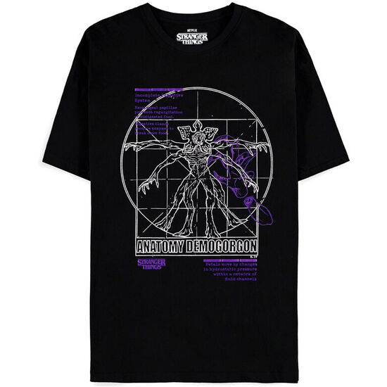 CAMISETA ANATOMY DEMOGORGON STRANGER THINGS image 0