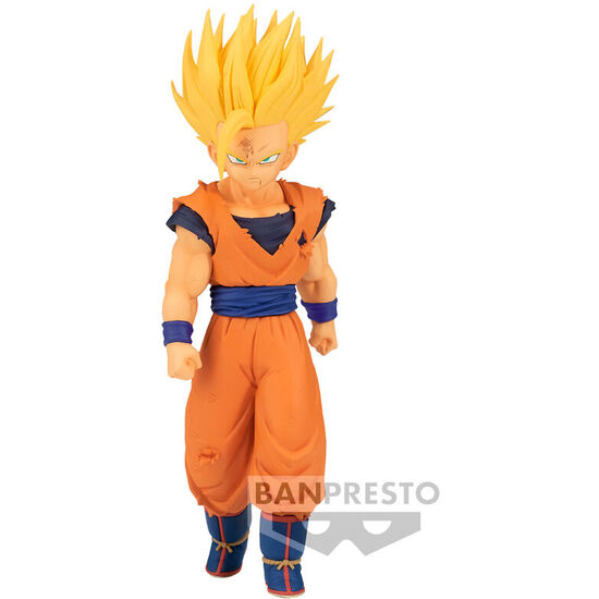 FIGURA GOHAN SUPER SAIYAN 2 SOLID EDGE WORKS DRAGON BALL Z 16CM image 0