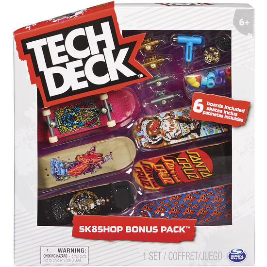 BLISTER SKATE SHOP BONUS PACK TECH DECK SURTIDO image 1