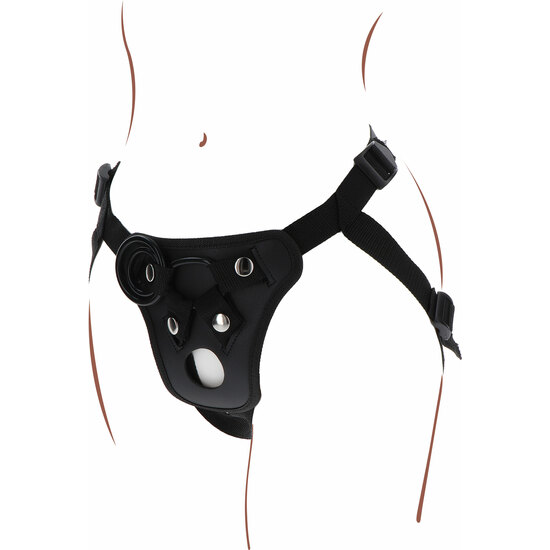 TOYJOY - STRAP-ON PLEASURE HARNESS - BLACK image 4