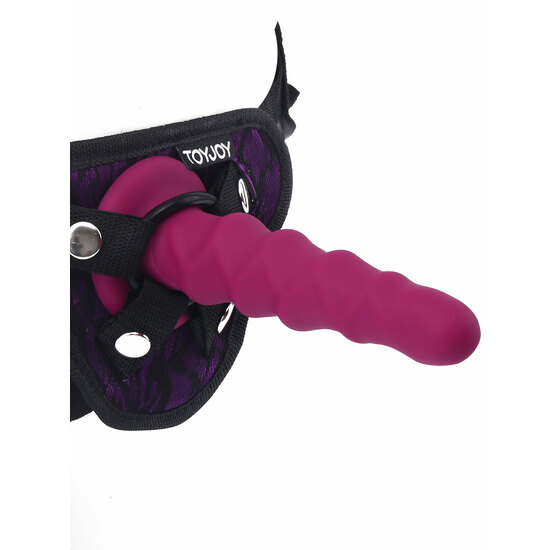 TOYJOY - RIBBED DONG 6 INCH - RED image 5