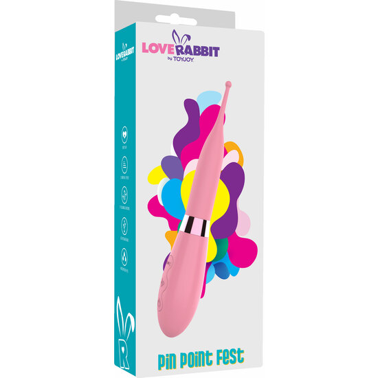 TOYJOY - PIN POINT FEST VIBRATOR - PINK image 1