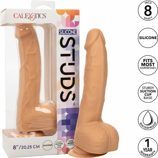 CALEXOTICS - SILICONE STUDS 8 INCH image 3