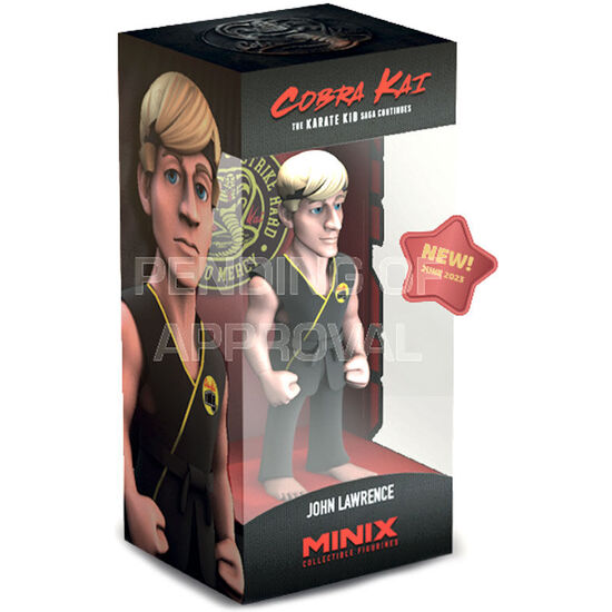 FIGURA MINIX JOHN LAWRENCE COBRA KAI 12CM image 0