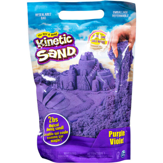 BOLSA ARENA KINETIC SAND MORADA image 0