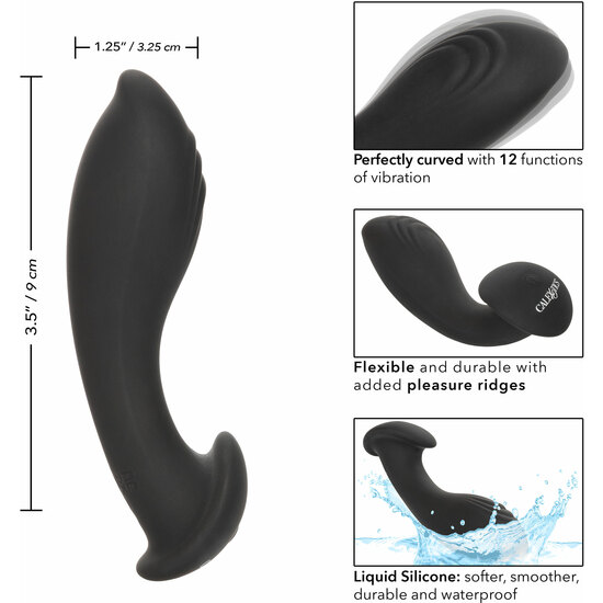 CALEXOTICS - LIQUID SILICONE FLEX PROBE - BLACK image 3