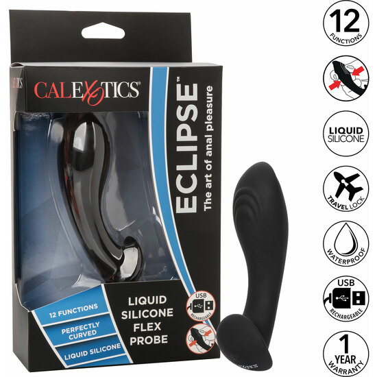 CALEXOTICS - LIQUID SILICONE FLEX PROBE - BLACK image 4