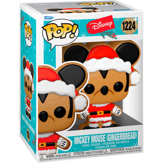 FIGURA POP DISNEY HOLIDAY MICKEY MOUSE GINGERBREAD image 0