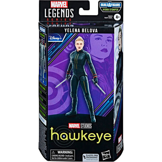 FIGURA YELENA BELOVA HAWKEYE MARVEL LEGENDS 15CM image 1