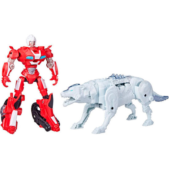 FIGURA ARCEE & SILVERFANG BEAST ALLIANCE COMBINER EL DESPERTAR DE LAS BESTIAS TRANSFORMERS 13CM image 0