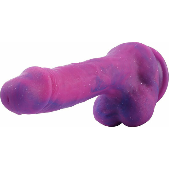 HISMITH - KLICLOK DILDO 19 CM - PURPLE image 4