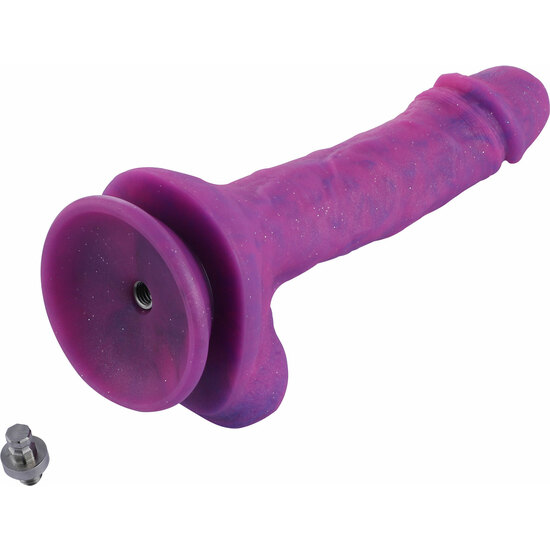 HISMITH - KLICLOK DILDO 19 CM - PURPLE image 6