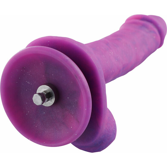 HISMITH - KLICLOK DILDO 19 CM - PURPLE image 7