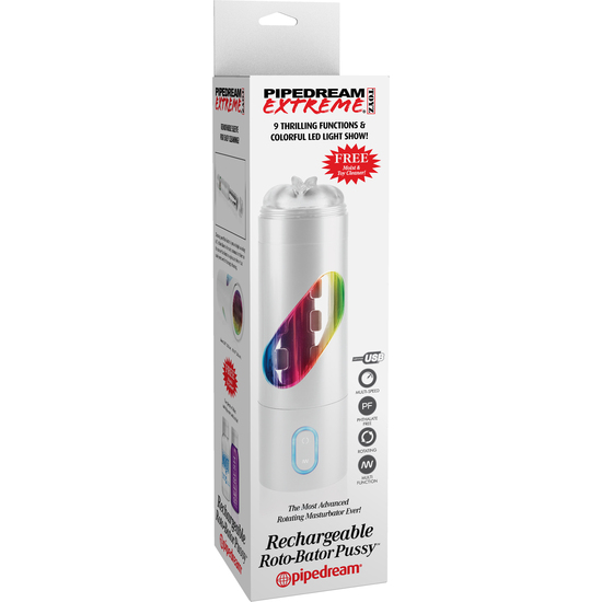 RECHARGEABLE ROTO-BATOR PUSSY image 1