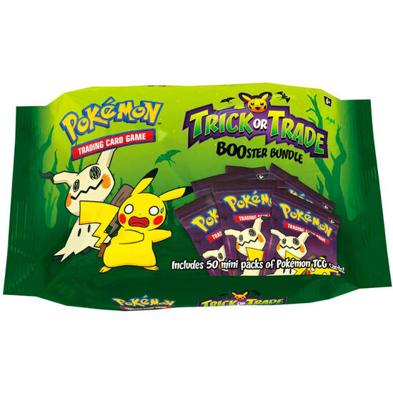 JUEGO CARTAS COLECCIONABLES TRICK OR TRADE POKEMON INGLES image 1